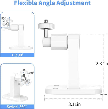3 Pack Ring/Camera Mount: 360 Degree Adjustable Wall Mount - Image 5