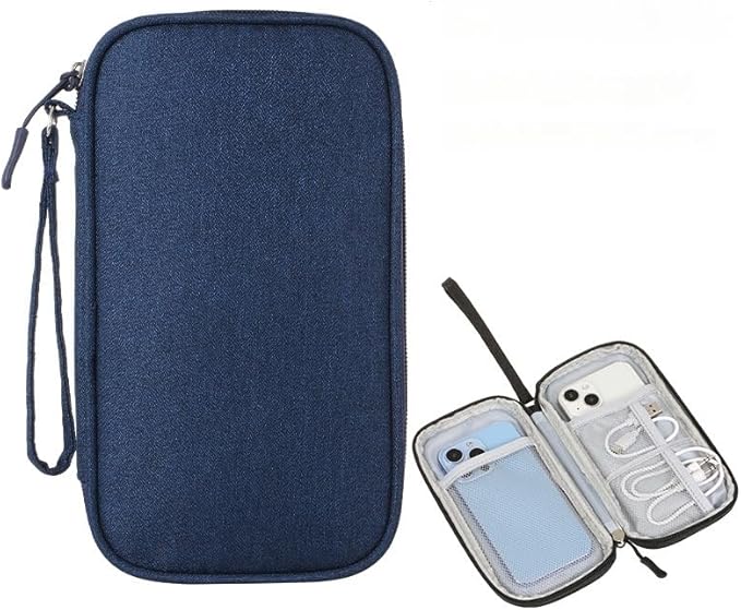 Electronic Organizer Travel Cable Accessories BagPouch Portable Waterproof by FANBODTA