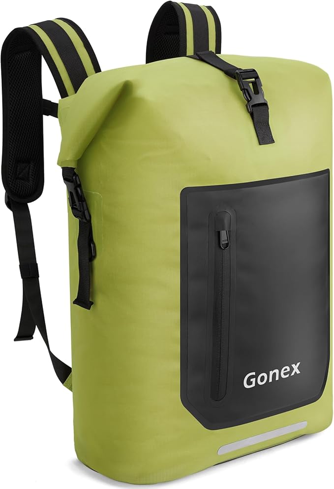 Gonex Ultralight Waterproof TPU Backpack, 35L Roll Top Dry Bag by Gonex