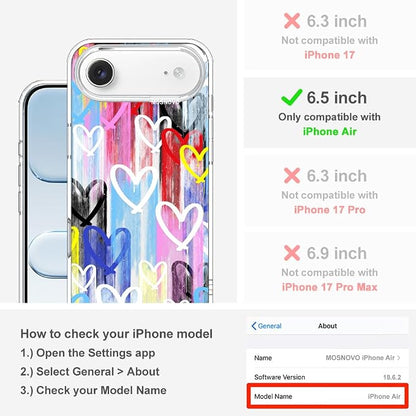 MOSNOVO for iPhone Air Case, Shockproof Military-Grade Protection 6.6ft Drop - Image 2