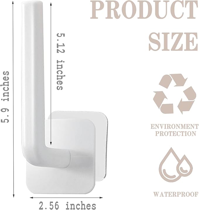 4Pcs Wall Hooks，Multi-Purpose Wall Hangers - Image 2