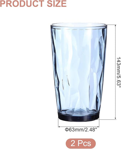 uxcell 17oz Acrylic Drinking Glasses - Image 2