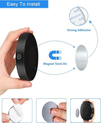 WILLED Tap Light Rechargeable, 3000K Dimmable Touch Light Buit-in 1000mAh Large - Image 5