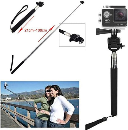 Universal Action Camera Accessories Bundle Head Chest Strap Mount/Selfie - Image 4