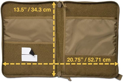Tactical Notebook Covers Tactical Admin Notebook Cover System | Zippered Map - Image 8