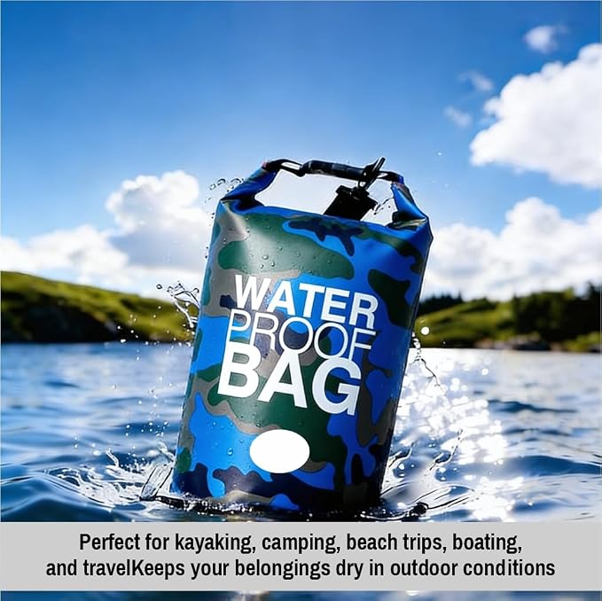 Waterproof Backpack Roll Top Dry Bag Set of 3 – PVC Dry Bags Waterproof - Image 4