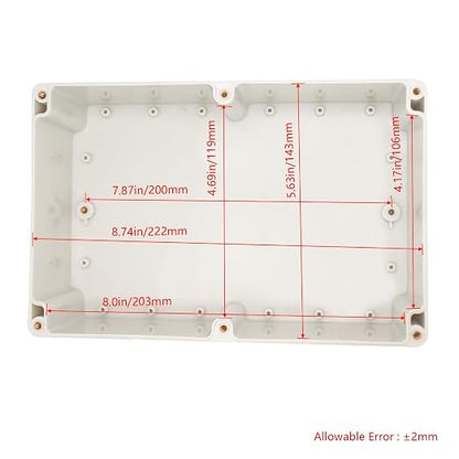 Project Box IP65 Waterproof Junction Box ABS Plastic Electrical Boxes DIY - Image 3