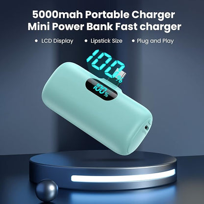 Feob Mini Portable Charger 5000mAh Power Bank, 15W PD USB C Cell Phone Portable - Image 6