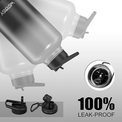 64oz Insulated Water Bottle, BPA Free&Leak Proof, Half Gallon Stainless Steel - Image 5