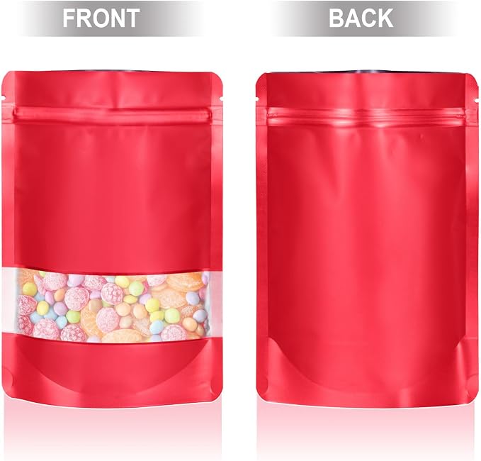 4.7"x7.8" 120pcs Mylar Bags for Food Storage, Smell Proof Bag - Image 4