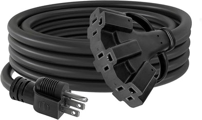 3FT 12/3 Outdoor Extension Cord by AHSGMK