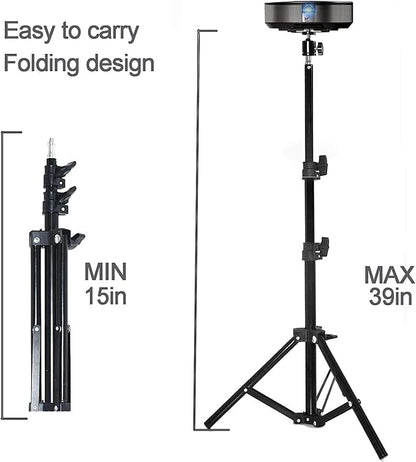 Coret Projector Tripod Stand, Portable Mount Floor Stand, Photography Light - Image 2