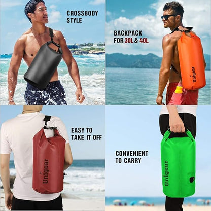 Unigear Dry Bag Waterproof, 2L/5L/10L/20L/30L/40L Floating and Lightweight Bags - Image 3