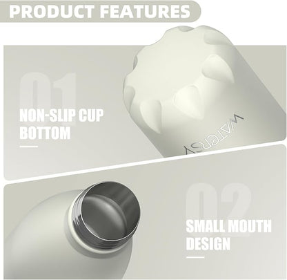 WATERSY Stainless Steel water bottles, 17oz/500ml Insulated Water Bottles - Image 5