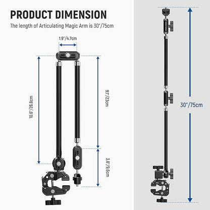 NEEWER 30" Articulating Magic Arm - Image 8