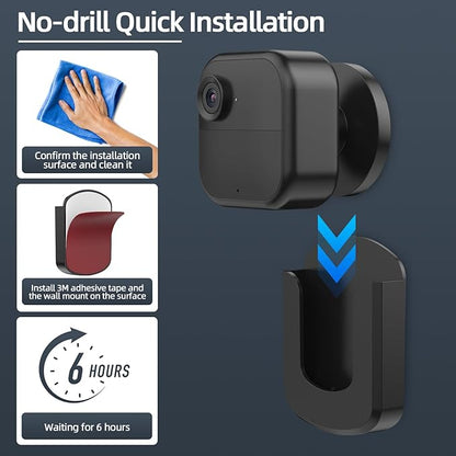 Blink Camera Mount, 3 Pack Adhesive Wall Mount Bracket - Image 5