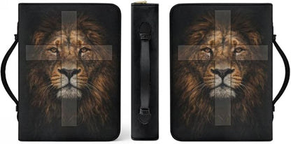 Leather Bible Cover Case for Men PU Bible Case - Image 2