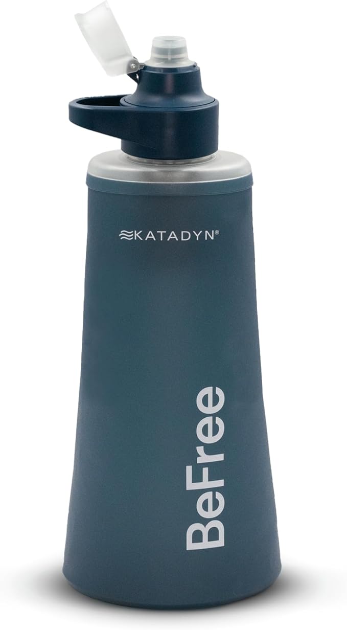 Katadyn BeFree 1.0L Ultralight Collapsible Water Filter Bottle by KATADYN