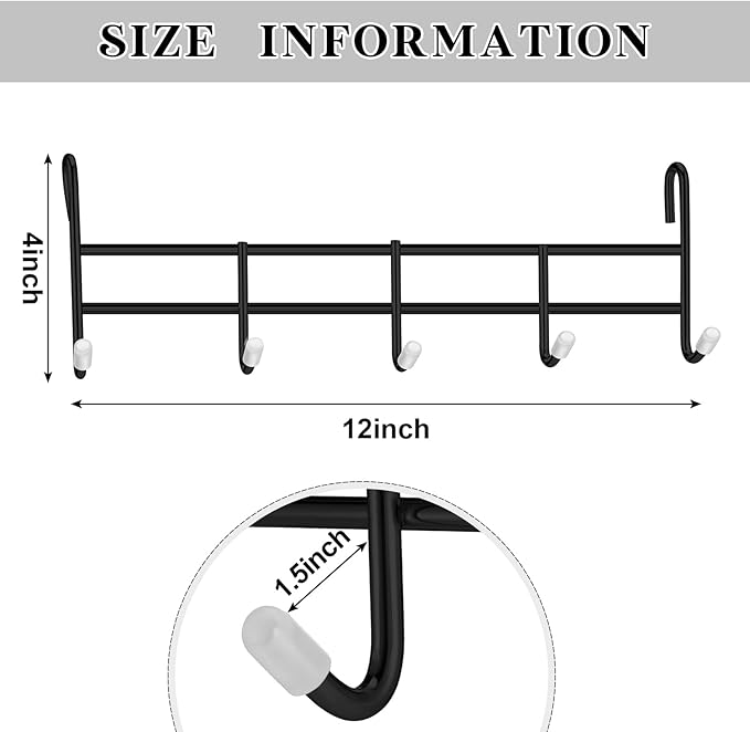 CroBlissful 2 Pcs 5 Hook Attachment - Image 2