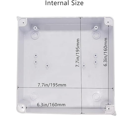 Junction Box Dustproof Waterproof IP65 ABS Plastic Electrical Boxes, Indoor & - Image 5