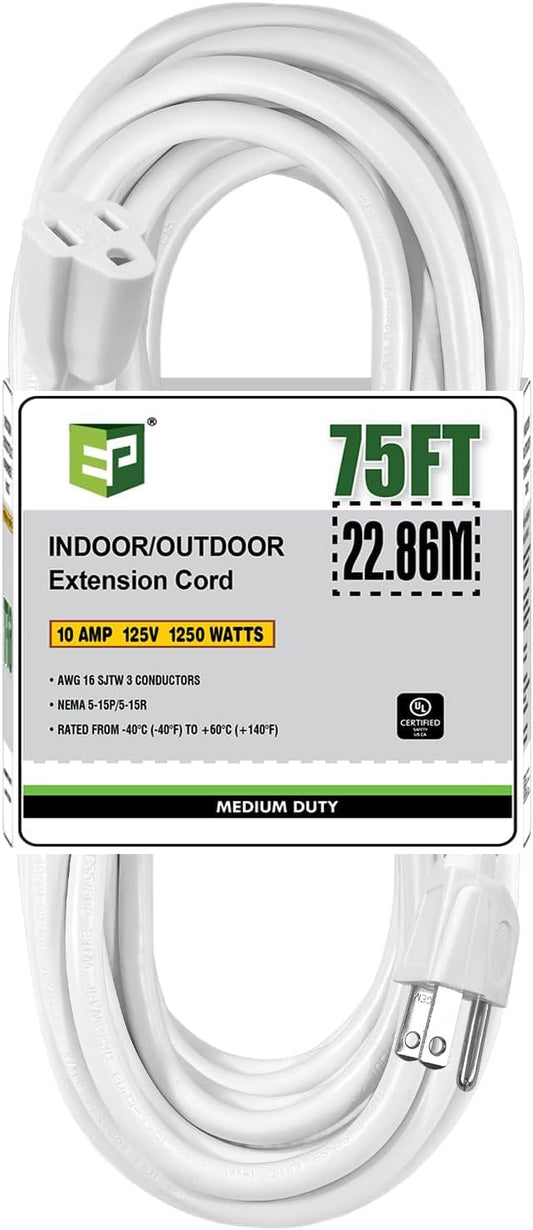 EP 75 Ft Outdoor Extension Cord by ENERGYPRO