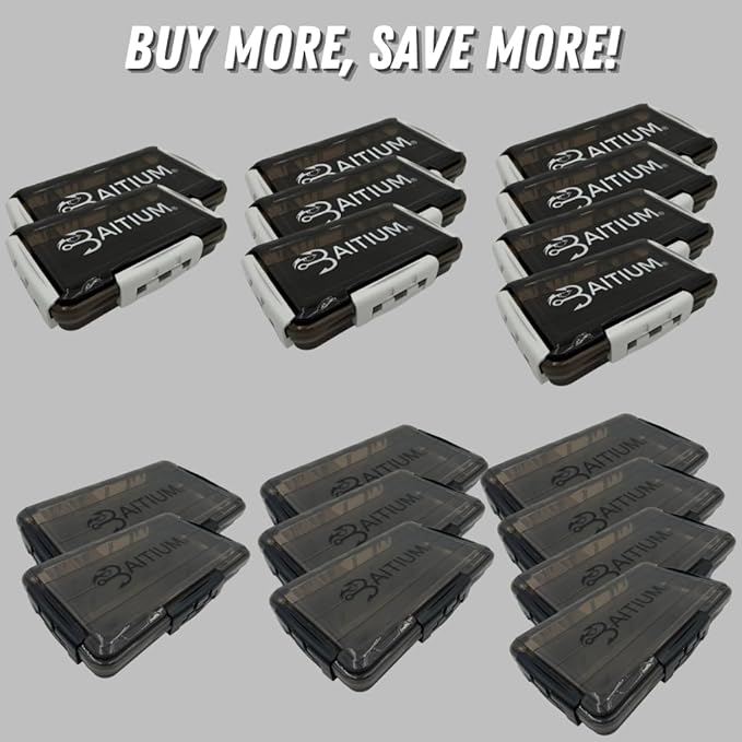 Baitium XTRAseal Waterproof Fishing Tackle Box Organizer, Tackle Boxes - Image 6