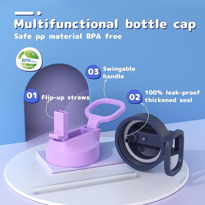 Kids Water Bottle, Stainless Steel Vacuum Insulated cup, Kids Water Bottle - Image 5