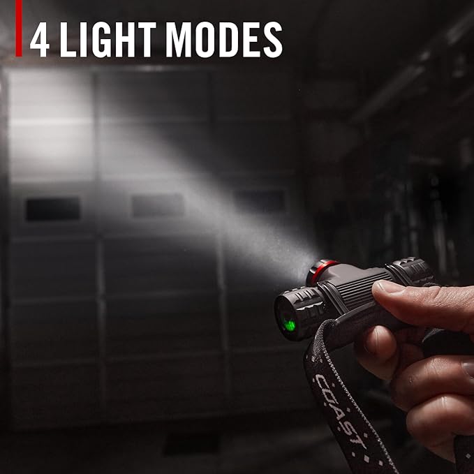 Coast XPH30R 1200 Lumen USB-C Rechargeable Dual Power Headlamp - Image 6
