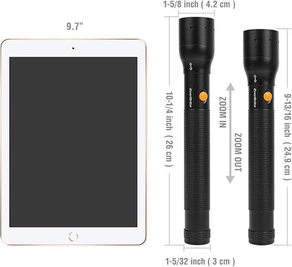 EverBrite Ultra Bright Tactical Flashlight, 900 Lumen Zoomable Adjustable Focus - Image 6