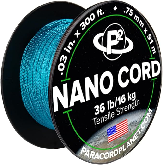 Paracord Planet Nano Cord –Lightweight Nylon Nano Paracord – Great by ParacordPlanet