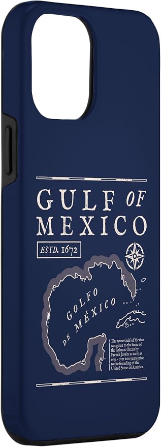 Gulf of Mexico 1672 Historic Map Case - Image 3