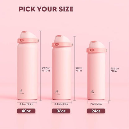POWCAN 32 oz Insulated Water Bottle - Image 7