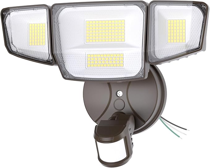 Abovizo 90W Motion Sensor Outdoor Lights, 10000LM LED Flood Light Outdoor by Abovizo