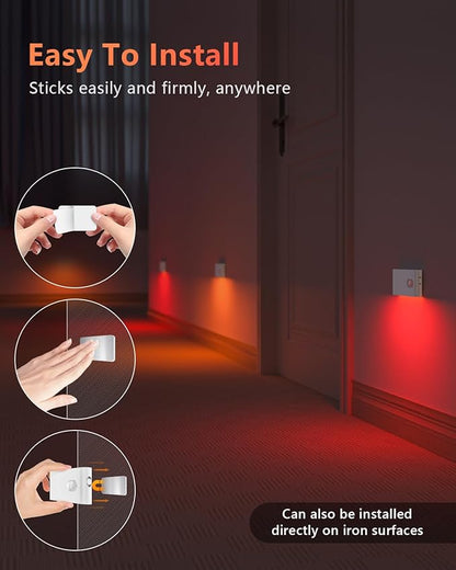 WILLED Motion Sensor Night Light, RGB & Warm White Stair Lights Indoor - Image 7