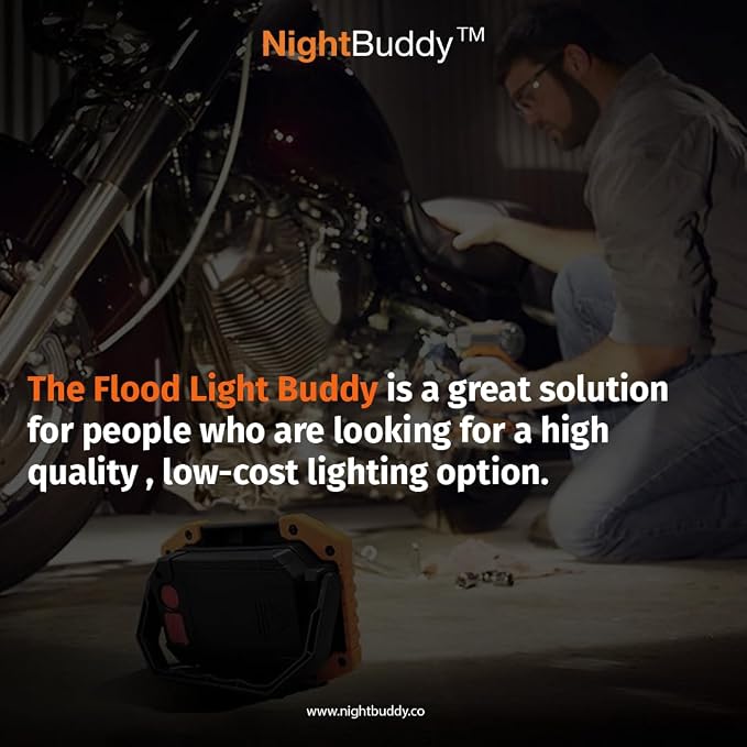 NightBuddy Original LED Headlamp Rechargeable Flashlight Adults Camping - Image 3