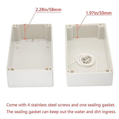 Project Box IP65 Waterproof Junction Box ABS Plastic Electrical Boxes DIY - Image 4