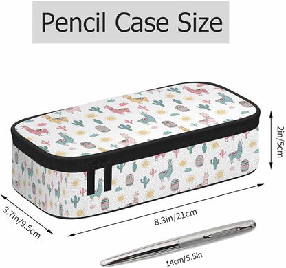 Llama Camels Pencil Case Cactus Alpacas Cacti Plants Animal Pencil Bag Pen - Image 2