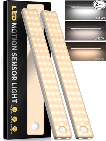 13inch Under Cabinet Lighting, 3 Color Temperatures Motion Sensor Light Indoor by Auxoda