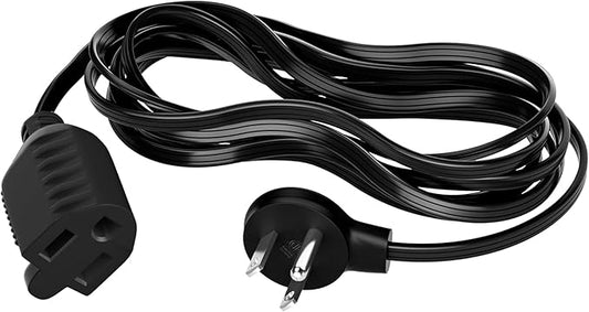 Elecan Flat Plug Extension Cord 25 Ft by Elecan
