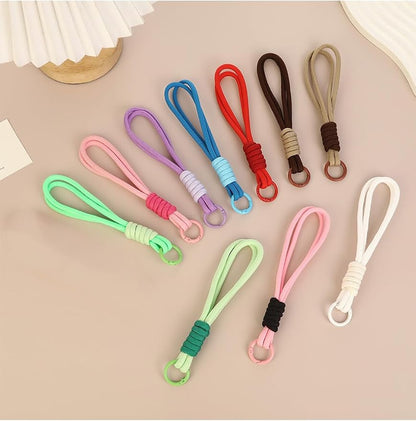 8/13/18/20/30 Pack Paracord Keychain Rope Bag Charms Colorful Braided Charms - Image 3