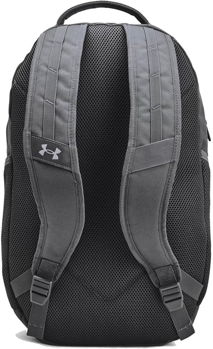 Under Armour Unisex-Adult Hustle 6.0 Backpack, Castlerock / / Steel, One Size - Image 2