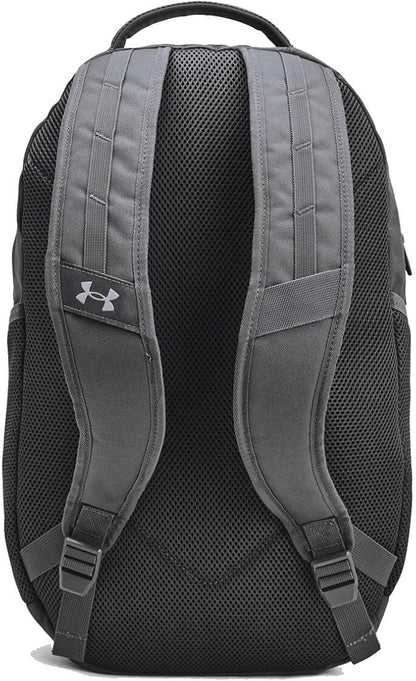 Under Armour Unisex-Adult Hustle 6.0 Backpack, Castlerock / / Steel, One Size - Image 2