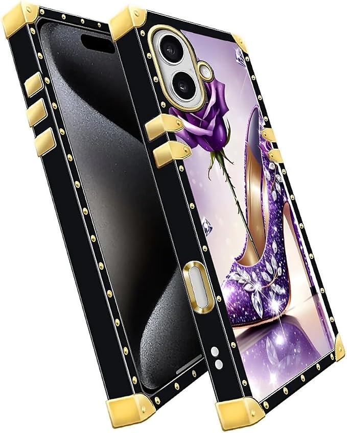 for iPhone 17 Case Luxury Golden Decoration - Image 3