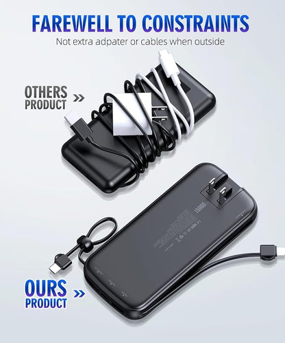 LOVELEDI Portable-Charger-Power-Bank - 15000mAh Power Bank Supports PD 30W Fast - Image 5