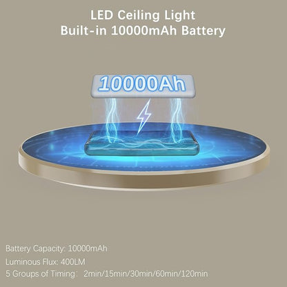 Battery Operated LED Celling Lights Fixture - Image 3