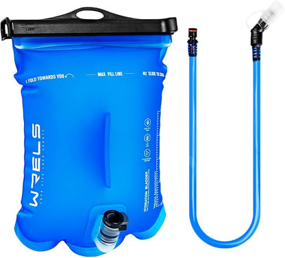 WRELS 1L/1.5L/2L/3L BPA Free Hydration Bladder, Leakproof TPU Water Bladder - Image 8