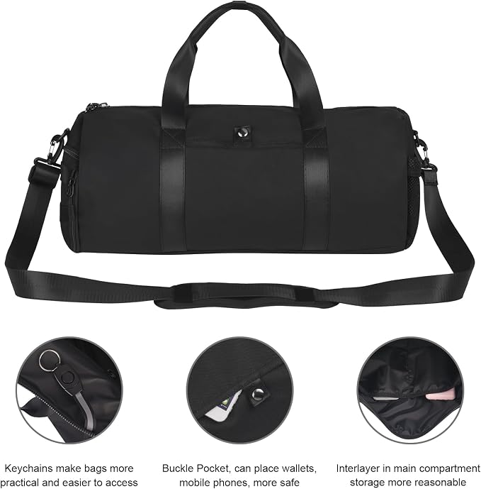 ArcEnCiel Medium Tactical Duffle Bag Men Gym Pack Molle Shoulder Bags Shoes - Image 6