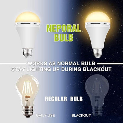 Emergency-Rechargeable-Light-Bulb, Stay Lights Up When Power Failure, - Image 3