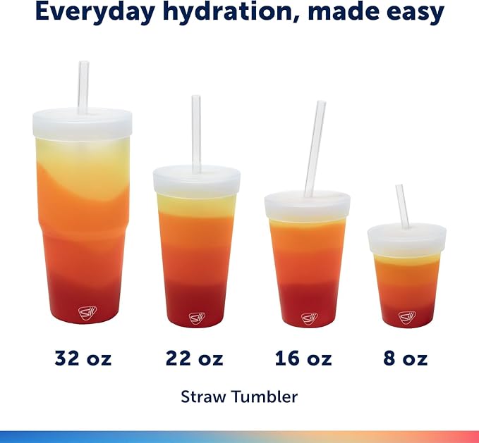 Silipint 32oz Silicone Straw Tumbler – BPA-Free, Unbreakable, Dishwasher Safe – - Image 4
