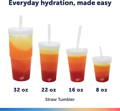 Silipint 32oz Silicone Straw Tumbler – BPA-Free, Unbreakable, Dishwasher Safe – - Image 4